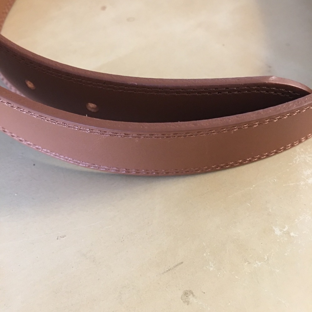 Sezane Taylor belt in natural heritage leather size 85 or s nwot - Picture 5 of 8